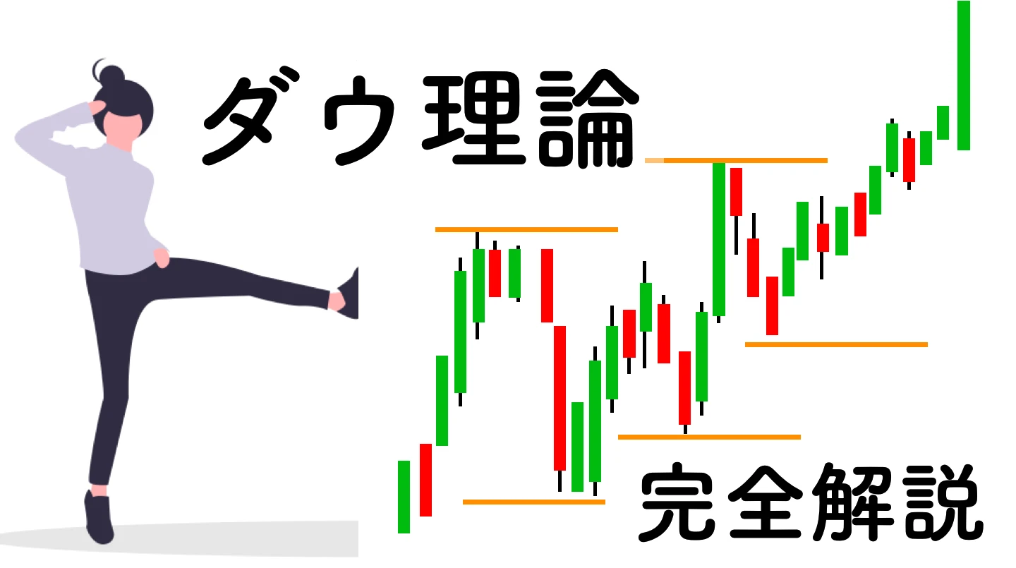 【動画あり】ダウ理論手法をFX本著者がわかりやすく解説