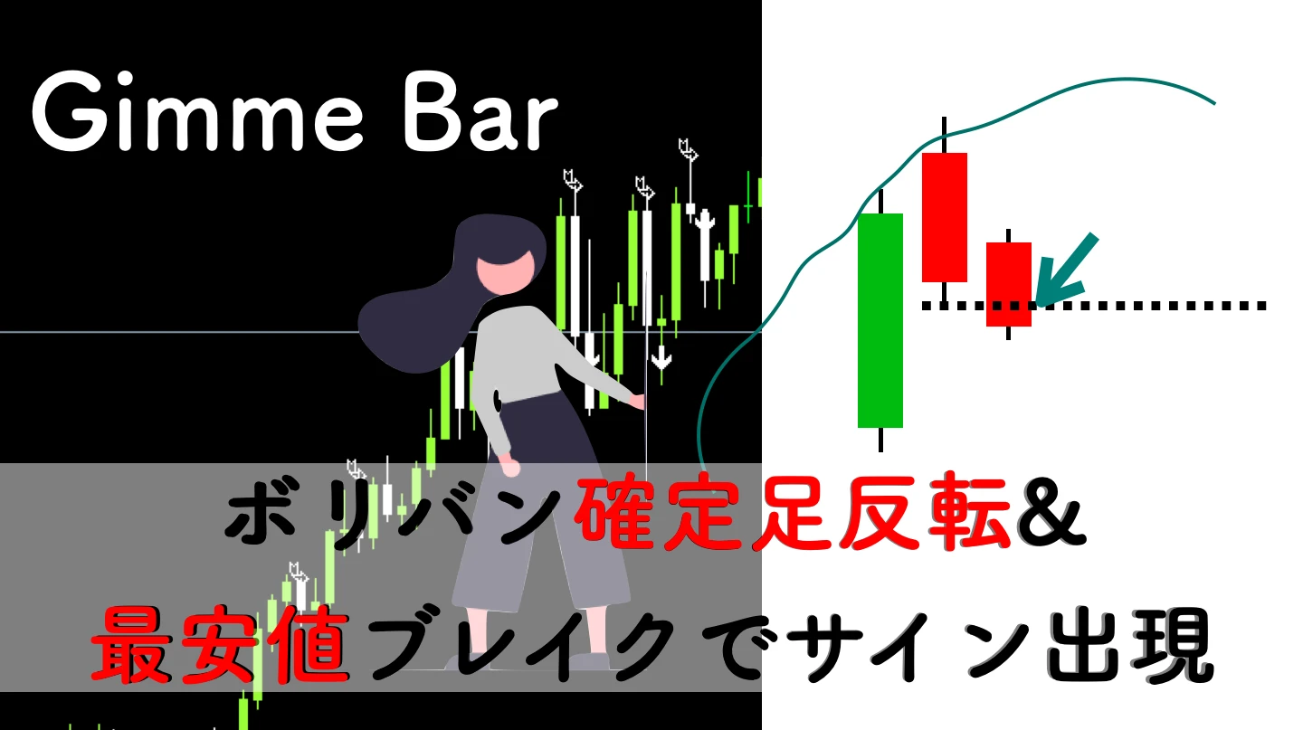【バンドウォーク回避】ボリバン反発サインを出すMT4インジケーター