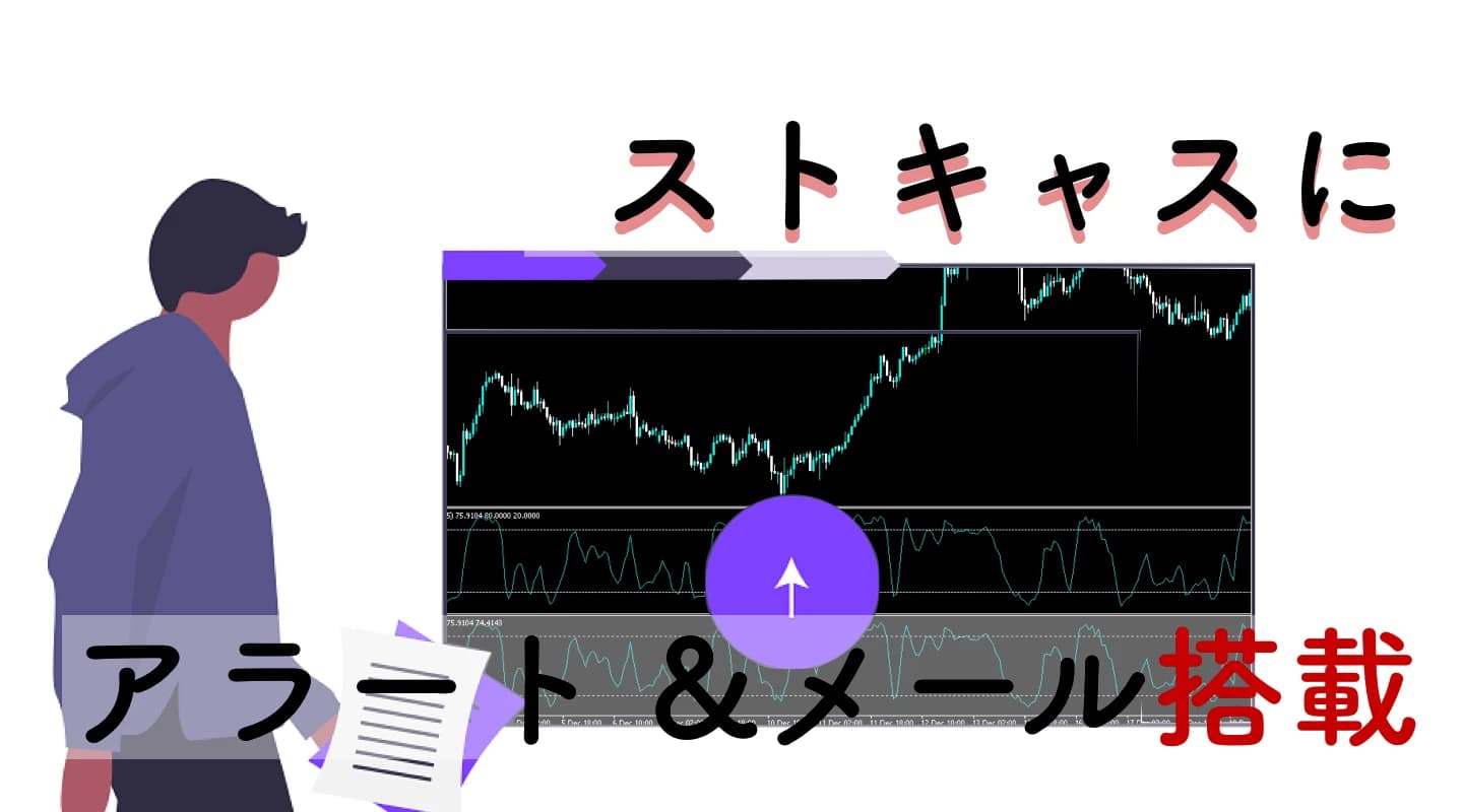 【MT4】ストキャスにアラートをつけたインジケーターを無料公開