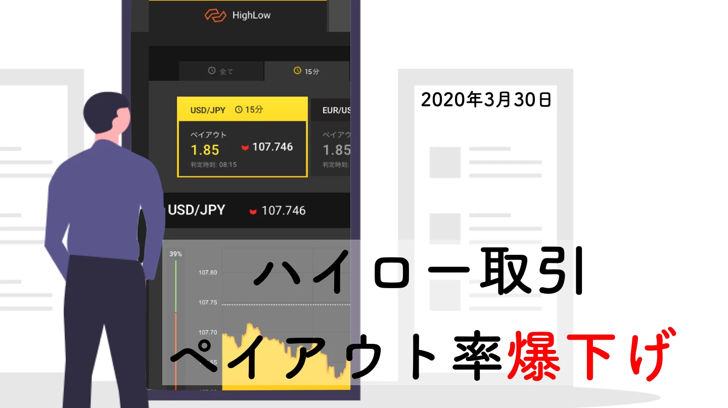 【勝率ダウン】ハイローのペイアウト率変更・改定の影響と対処法
