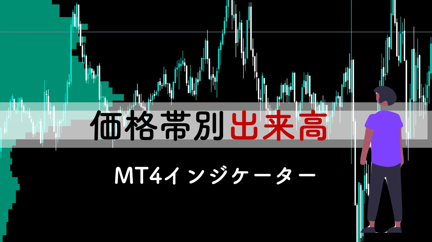 価格帯別出来高を表示する無料MT4インジケーター
