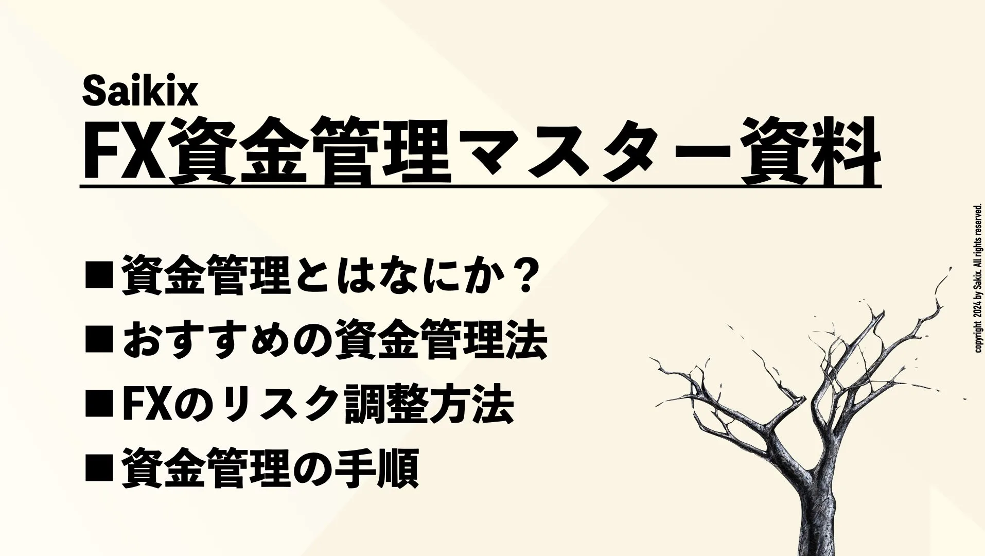 FX資金管理マスター資料