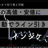 【オンオフ切り替え】日本語で前日高安ラインを自動表示するMT4インジケーター
